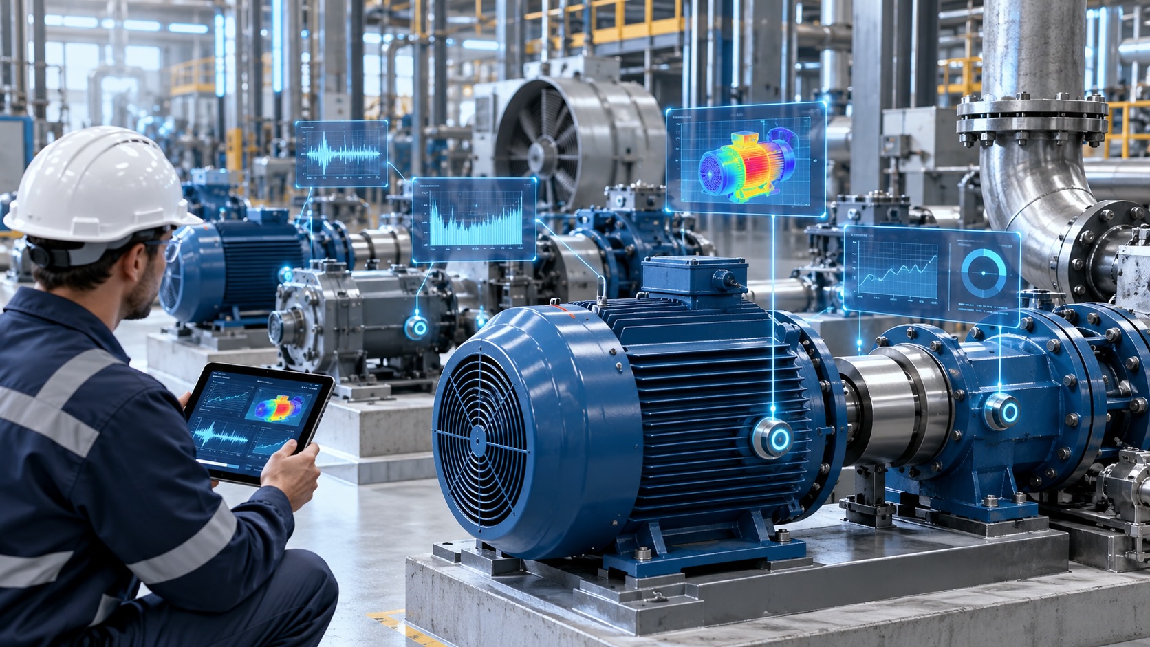 Machine Learning para mantenimiento predictivo de motores y equipos rotativos
