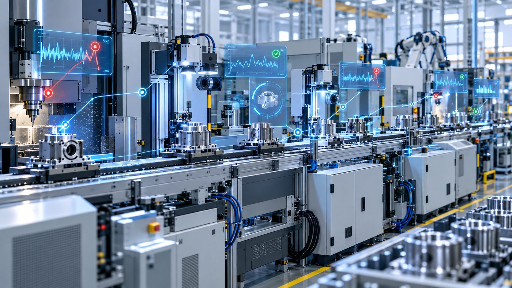 Mantenimiento predictivo para Monitoreo de líneas de producción críticas