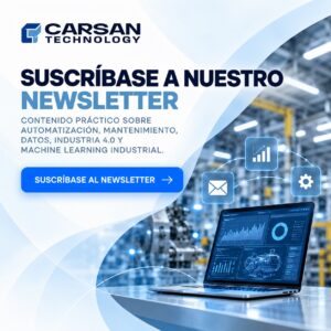 Suscríbase al newsletter industrial - cuadrado